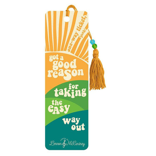 Beatles Lyrics of Lennon & McCartney Premier Bookmark School Supplies Front