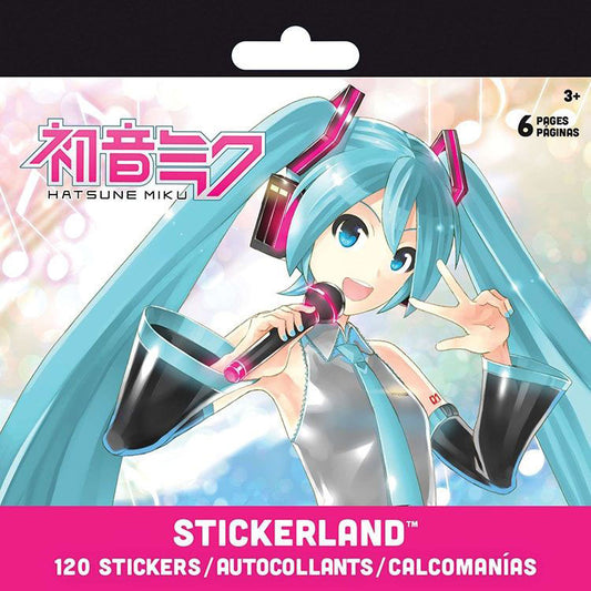 Hatsune Miku Stickerland Pads Sticker Set Front
