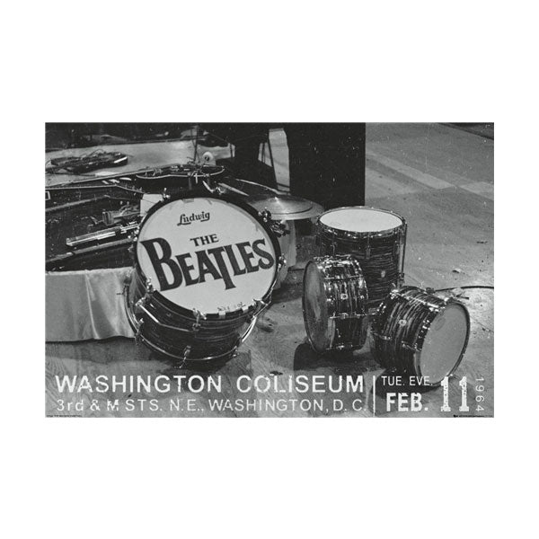 Beatles Washington Coliseum Domestic Poster Front