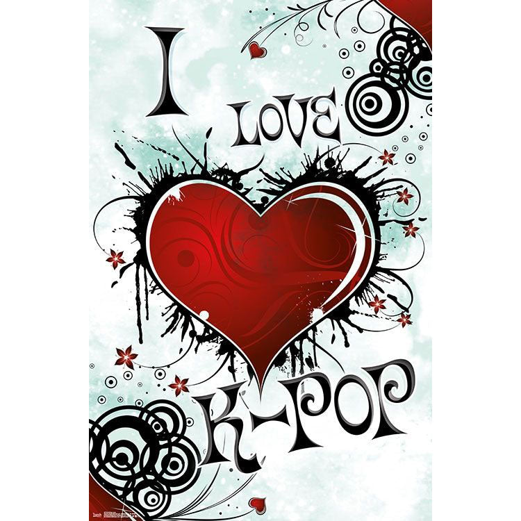 K-Pop I Love K-POP Domestic Poster Front