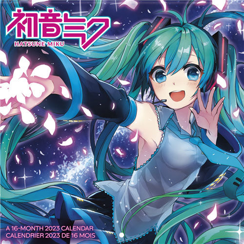 Hatsune Miku 2023 Wall Calendar Calendar Front