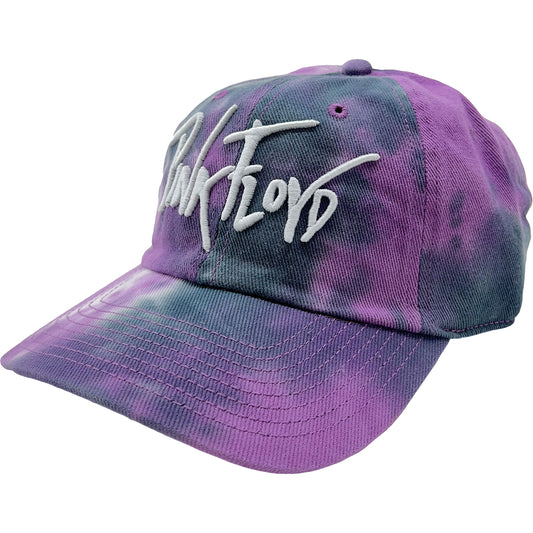Pink Floyd Tie Dye Ballpark Baseball Cap Front