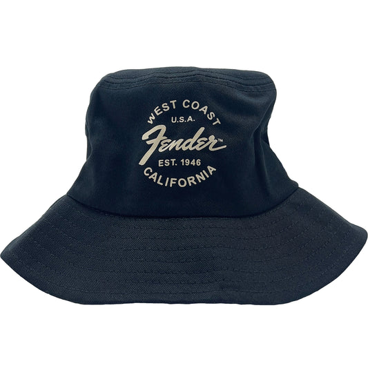 Fender Twill Screen Bucket Bucket Cap Front