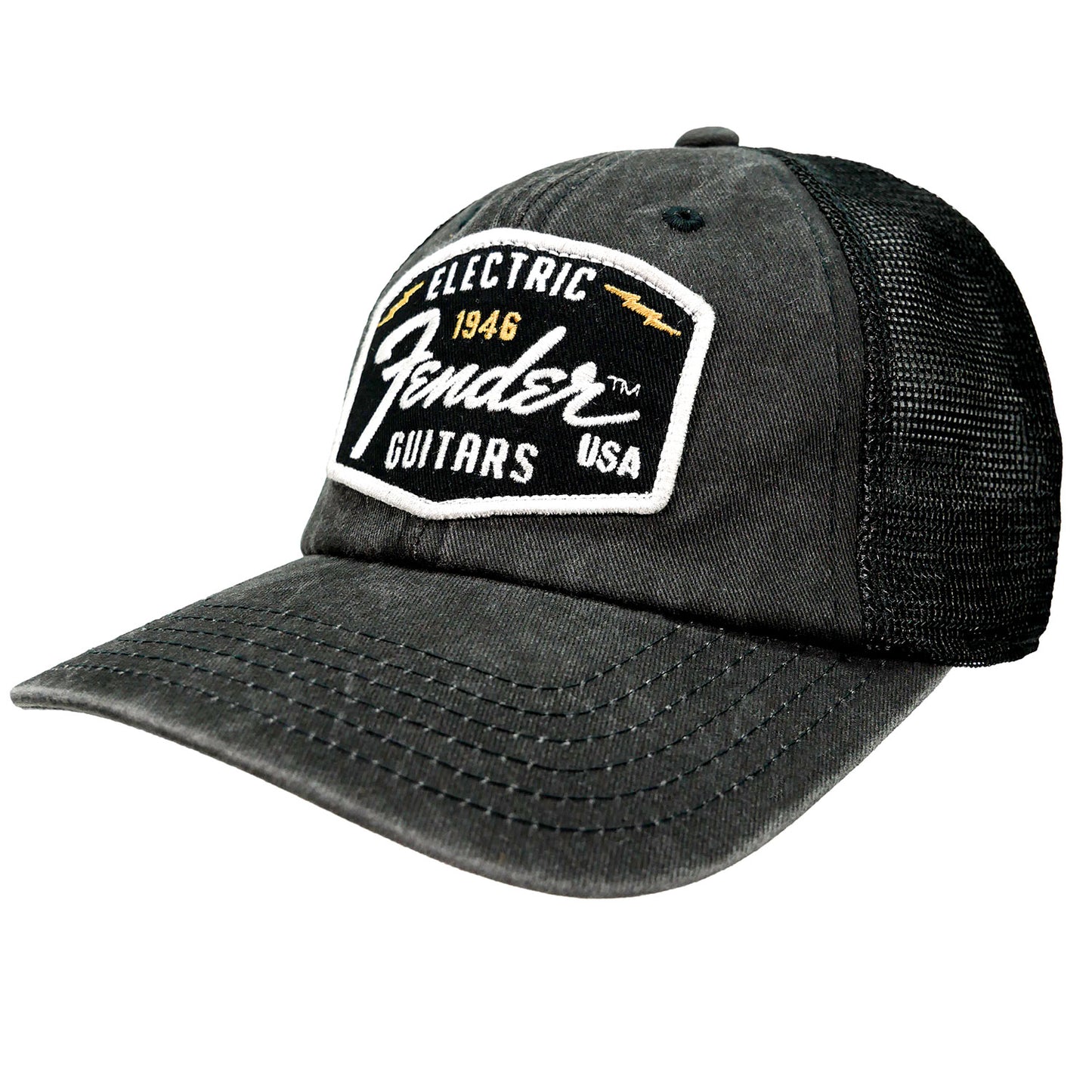 Fender Raglan Bones Trucker Cap Front