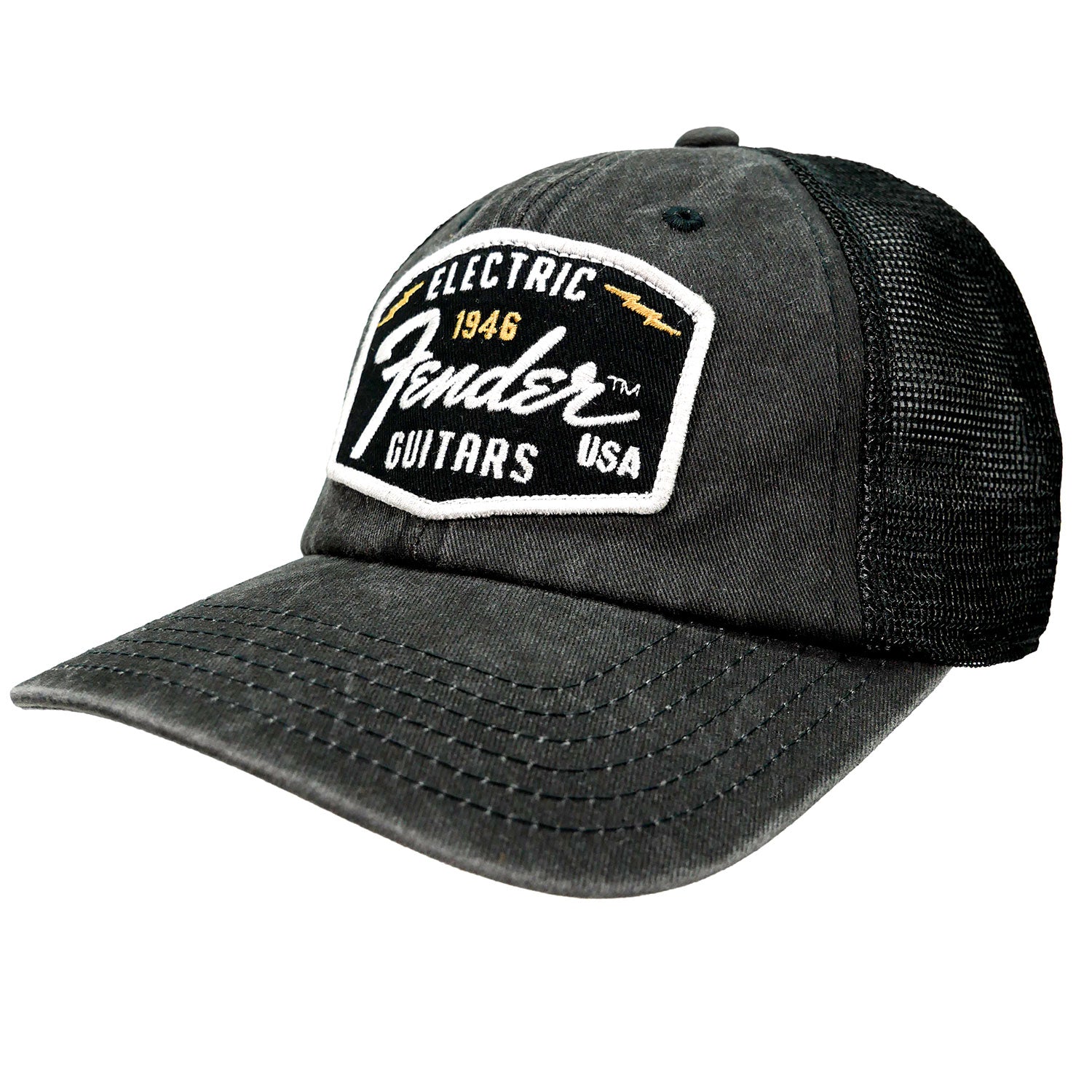 Fender Raglan Bones Trucker Cap Front