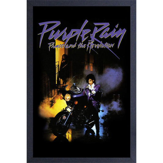 Purple Rain Framed Wall Art