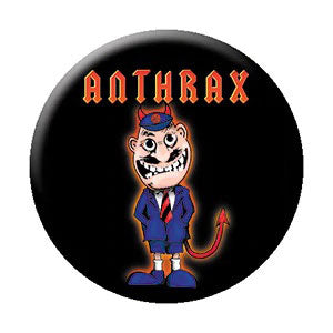 Anthrax Devil Man Button Front