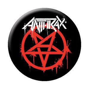 Anthrax Masters Logo Button Front