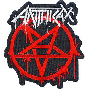 Anthrax Masters Logo Embroidered Patch Front