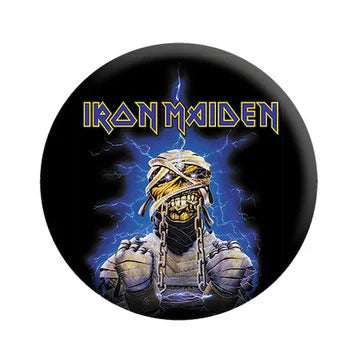 Iron Maiden Lightning Mummy Button Front
