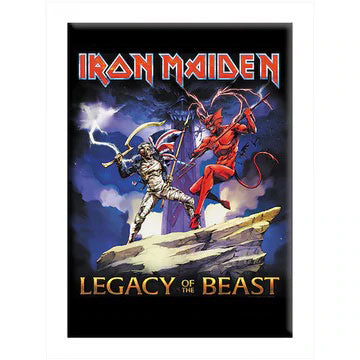 Iron Maiden Legacy of the Beast Magnet Front