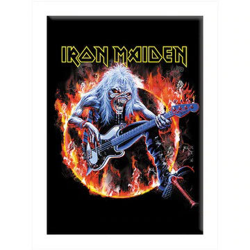 Iron Maiden Ring of Fire Magnet Front