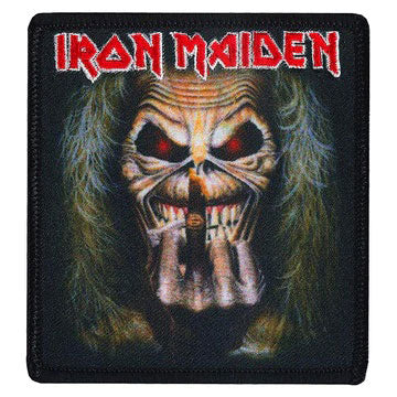 Iron Maiden Candlelight Embroidered Patch Front