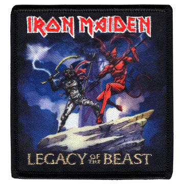 Iron Maiden Legacy of the Beast Embroidered Patch Front
