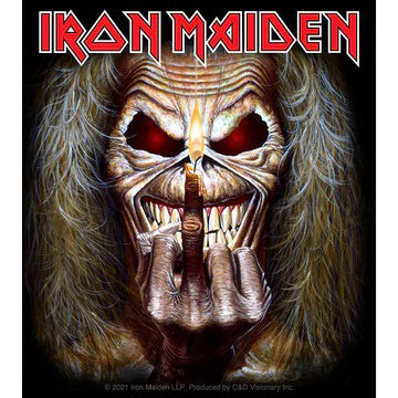 Iron Maiden Candlelight Sticker Front