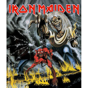 Iron Maiden Number of the Beast Sticker Front
