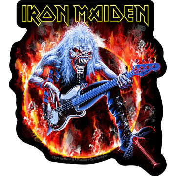 Iron Maiden Ring of Fire Sticker Front