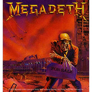 Megadeth Peace Sells Sticker Front