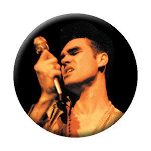Morrissey Sign Button Front