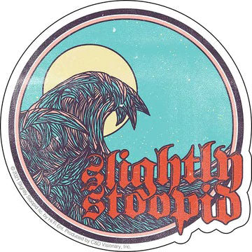 Slightly Stoopid Wave Crest Sticker Front