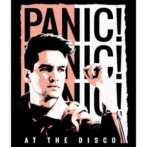 Panic! At The Disco Duotone Sticker Front