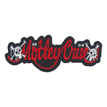 Motley Crue Feelgood Logo Embroidered Patch Front
