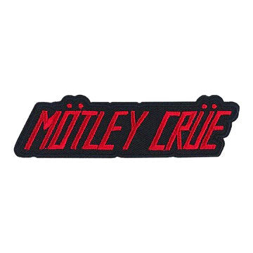 Motley Crue Logo Embroidered Patch Front