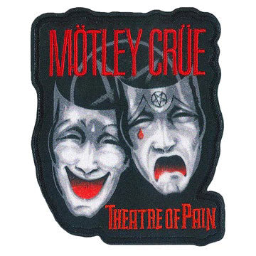 Motley Crue Theatre of Pain Embroidered Patch Front