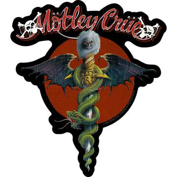 Motley Crue Dr. Feelgood Sticker Front