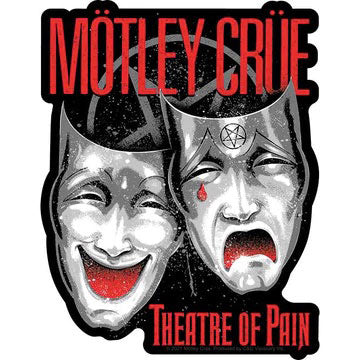 Motley Crue Theatre of Pain Sticker Front