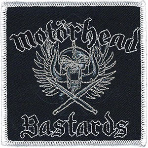 Motorhead Bastards Embroidered Patch Front