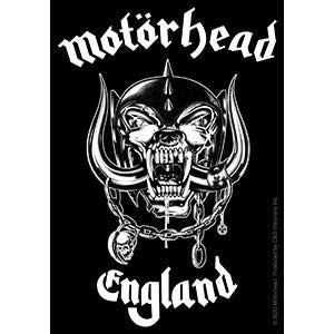 Motorhead England Sticker Front