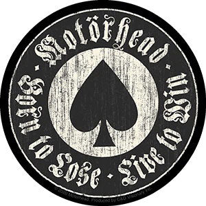 Motorhead Live To Win Sticker Front