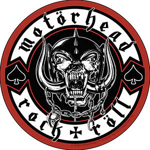 Motorhead Rock & Roll Sticker Front