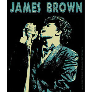 James Brown Singin' the Blues Sticker Front