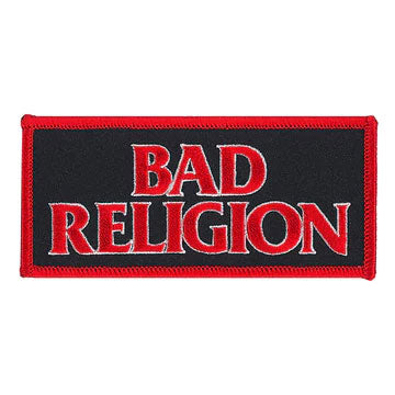 Bad Religion Logo Embroidered Patch Front