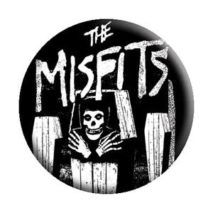 Misfits Coffin Button Front