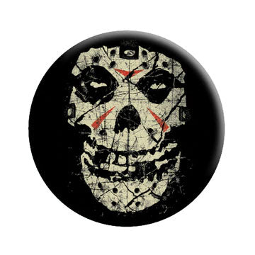 Misfits Crystal Lake Skull Button Front