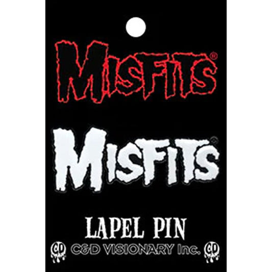 Misfits Logo Pewter Pin Badge