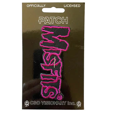 Misfits Logo Carded Embroidered Patch Front