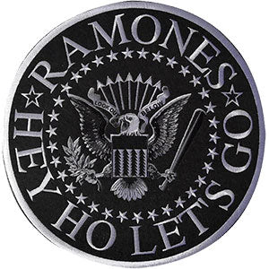 Ramones Black Eagle Back Patch Front