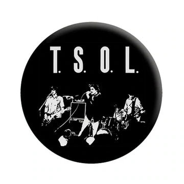 TSOL T.S.O.L. EP Cover Button Front