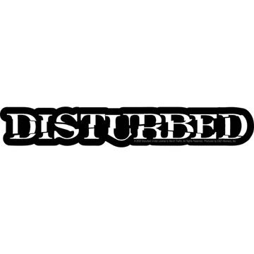 Disturbed Logo Sticker Front