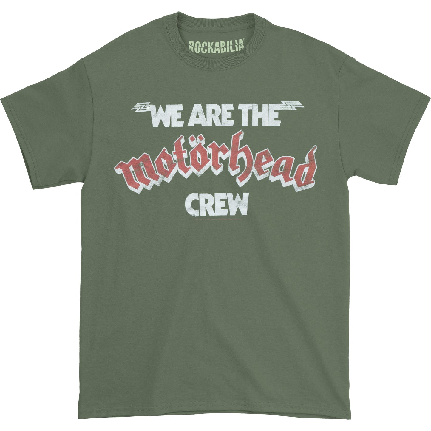 Motorhead Crew Military T-shirt Front