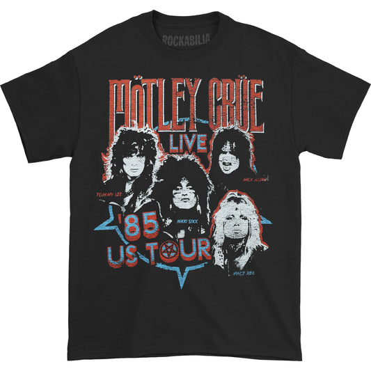Motley Crue Live 85 T-shirt Front
