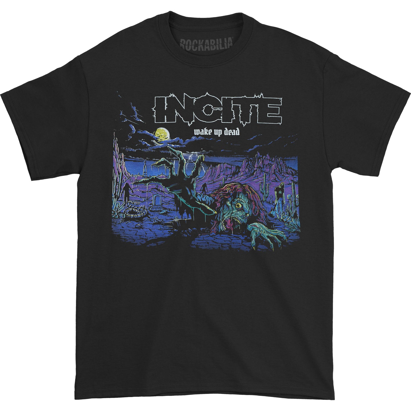 Incite Wake Up Dead T-shirt Front