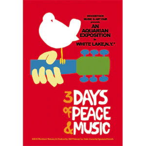 Woodstock Classic Sticker Front