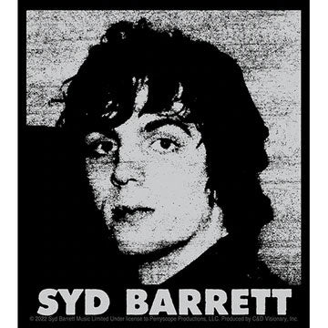 Syd Barrett Static Logo Sticker Front