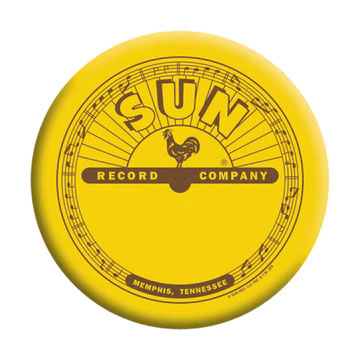 Sun Records Traditional Logo Button Front