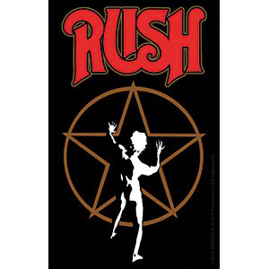 Rush Starman Album Sticker Front